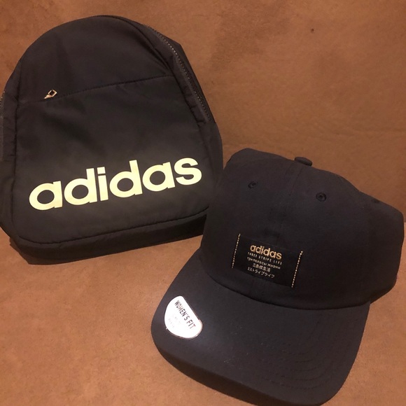 NWT ADIDAS HAT & MINI BAGPACK - Picture 4 of 6